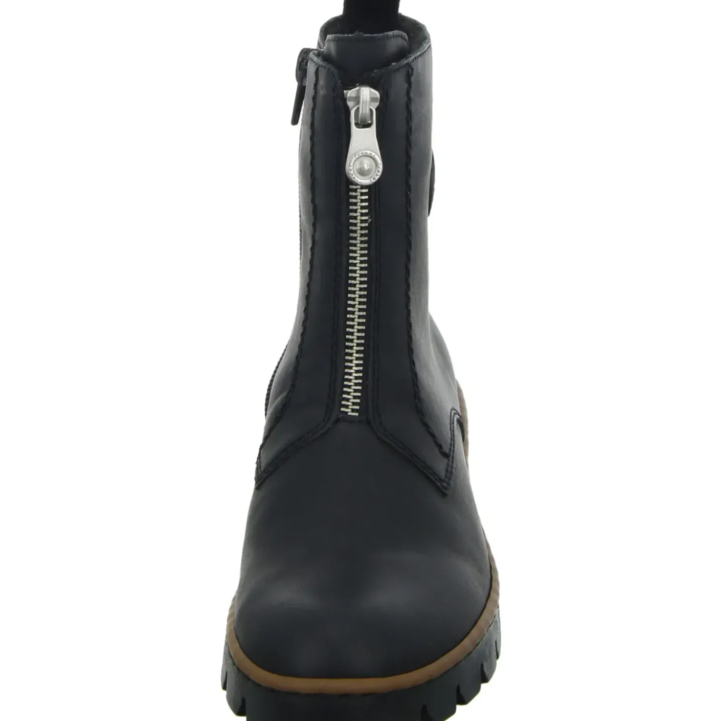 Rieker Schlupf-/Reißverschlußstiefelette Warmfutter bis 35mm Absatz (casual)