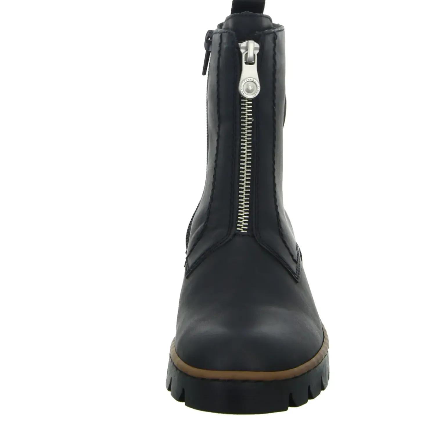Rieker Schlupf-/Reißverschlußstiefelette Warmfutter bis 35mm Absatz (casual)