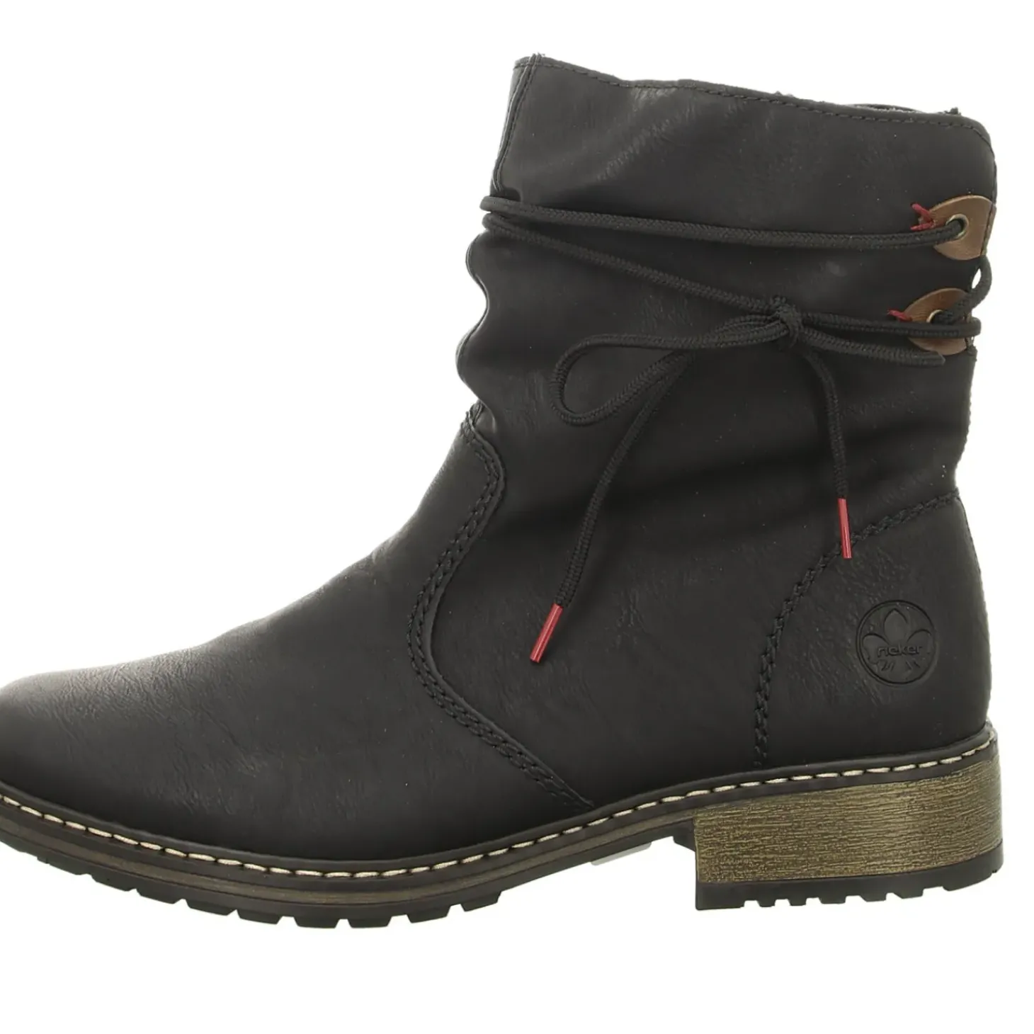 Rieker Schlupf-/Reißverschlußstiefelette Warmfutter bis 35mm Absatz (casual)