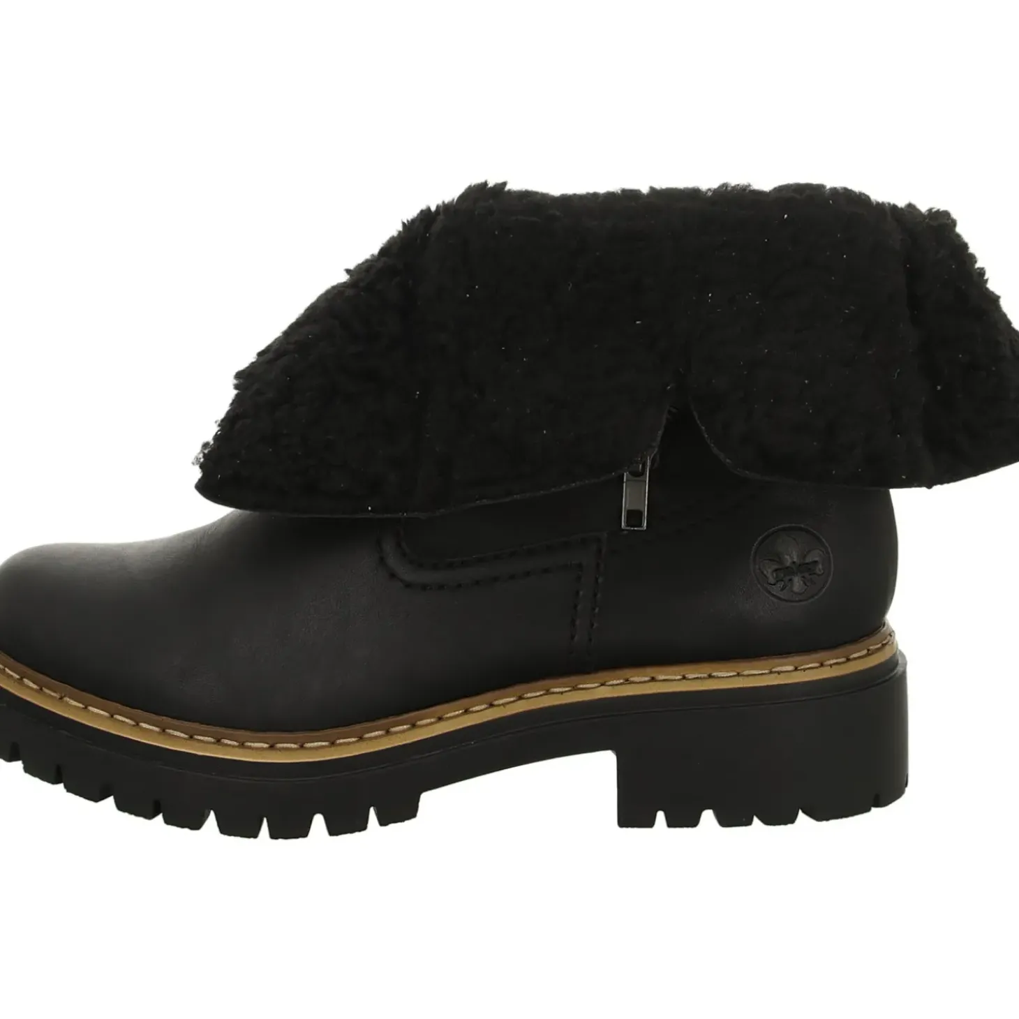 Rieker Schlupf-/Reißverschlußstiefelette Warmfutter bis 35mm Absatz (casual)
