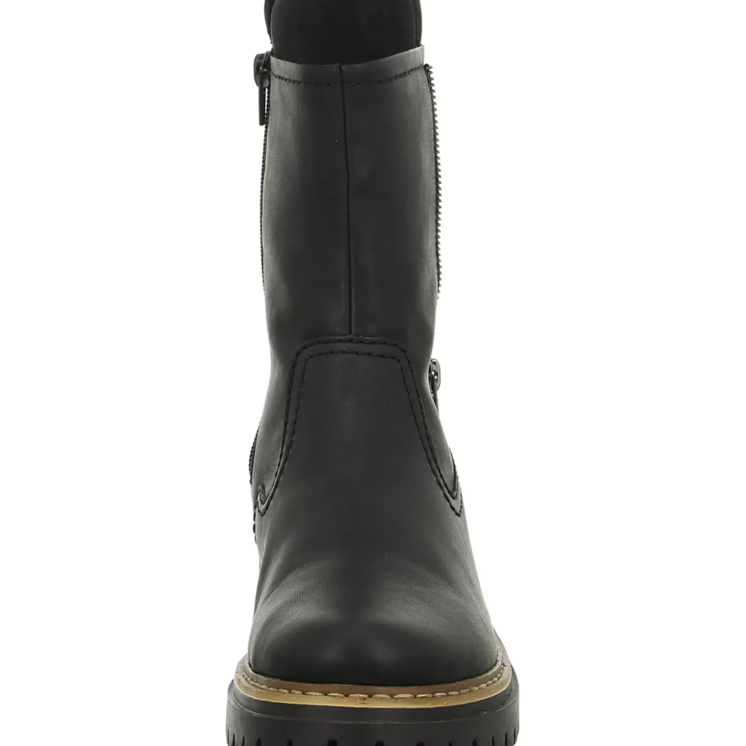 Rieker Schlupf-/Reißverschlußstiefelette Warmfutter bis 35mm Absatz (casual)