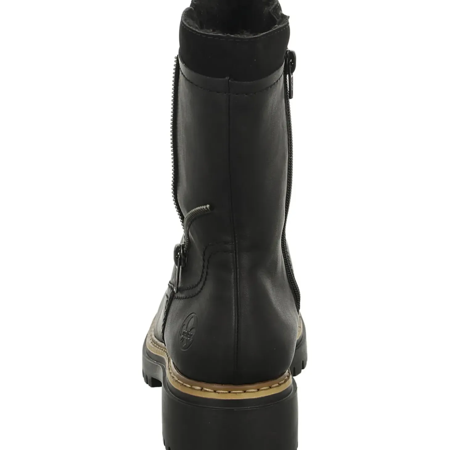 Rieker Schlupf-/Reißverschlußstiefelette Warmfutter bis 35mm Absatz (casual)