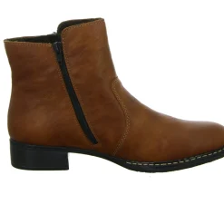 Rieker Schlupf-/Reißverschlußstiefelette Warmfutter bis 35mm Absatz (casual)