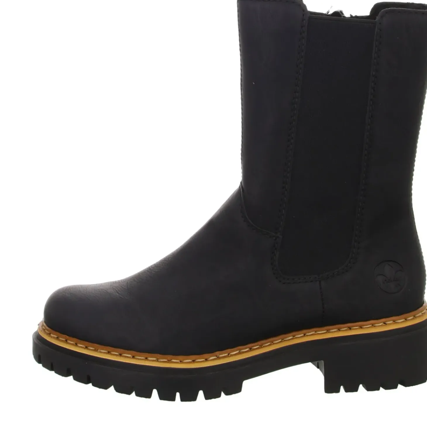 Rieker Schlupf-/Reißverschlußstiefelette Warmfutter bis 35mm Absatz (casual)