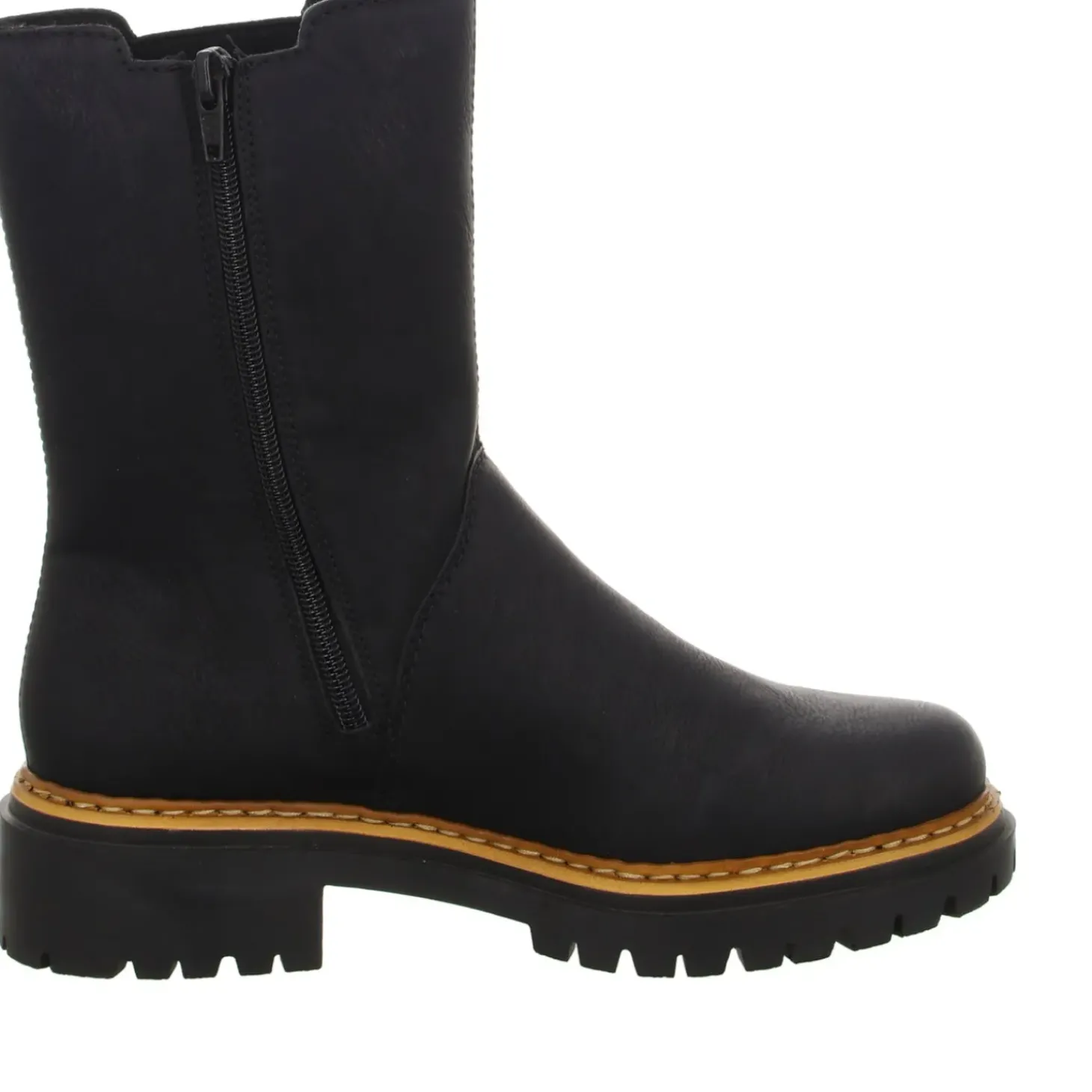 Rieker Schlupf-/Reißverschlußstiefelette Warmfutter bis 35mm Absatz (casual)