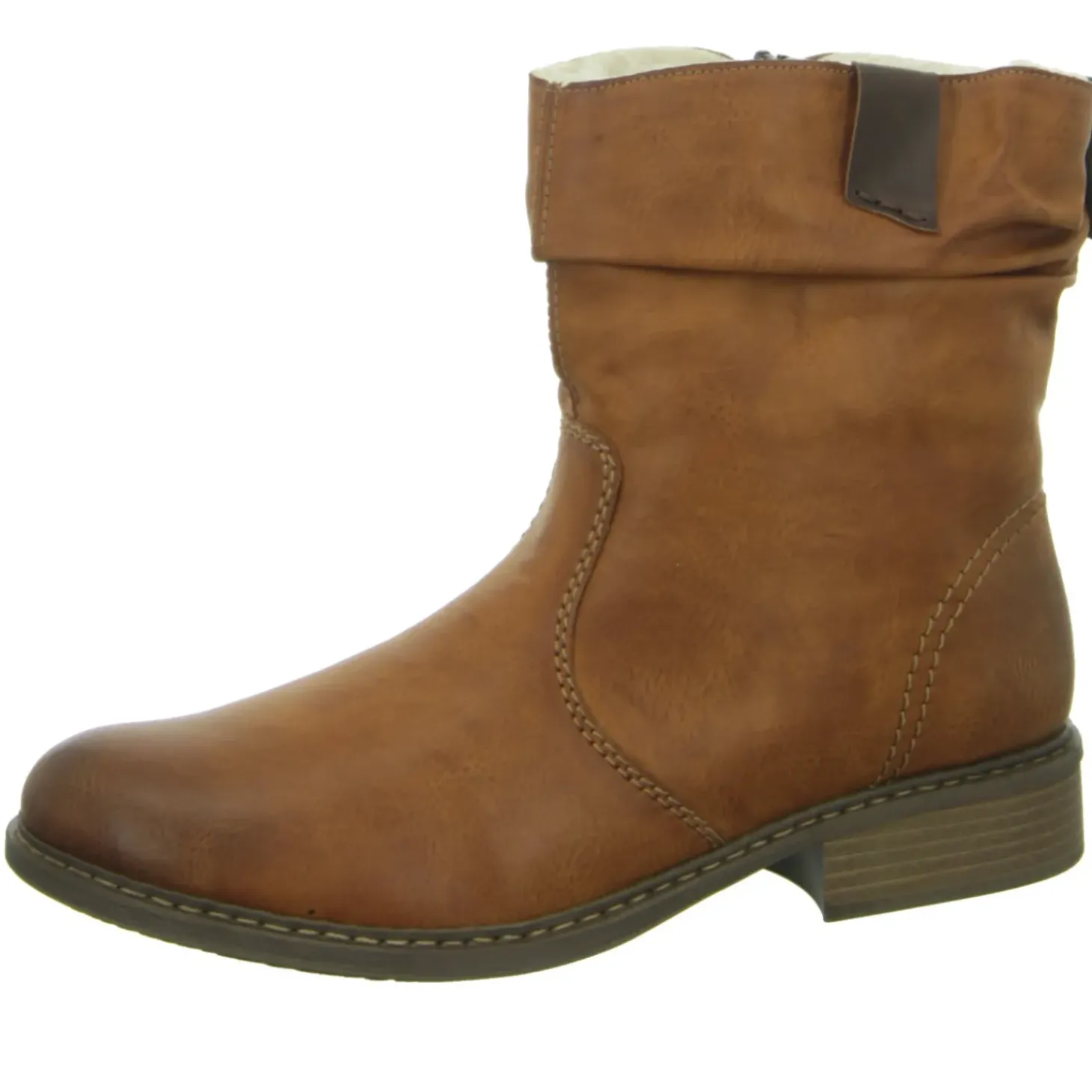 Rieker Schlupf-/Reißverschlußstiefelette Warmfutter bis 35mm Absatz (casual)