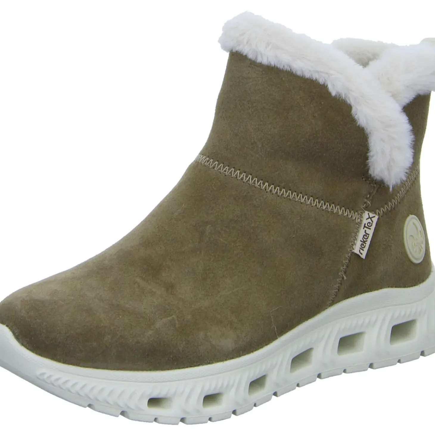 Rieker Schlupf-/Reißverschlußstiefelette Warmfutter bis 35mm Absatz (casual)