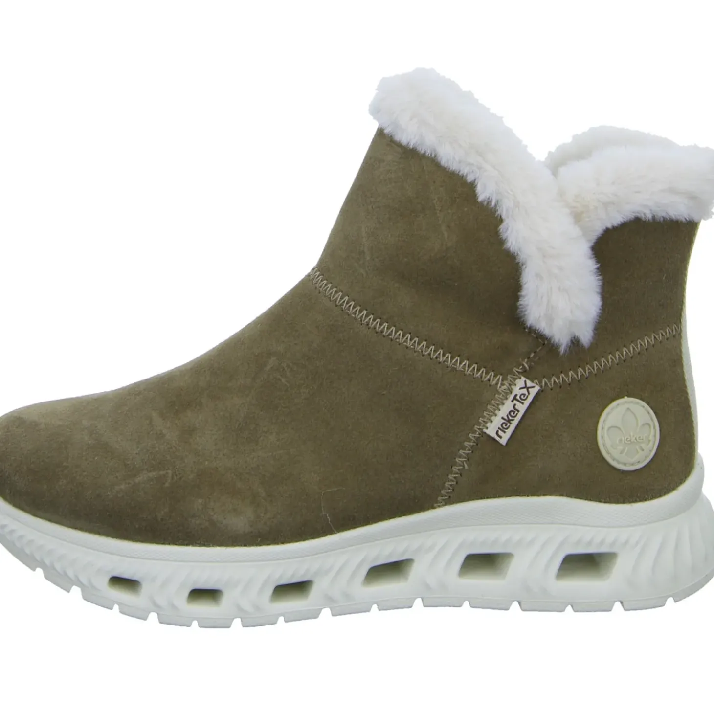Rieker Schlupf-/Reißverschlußstiefelette Warmfutter bis 35mm Absatz (casual)