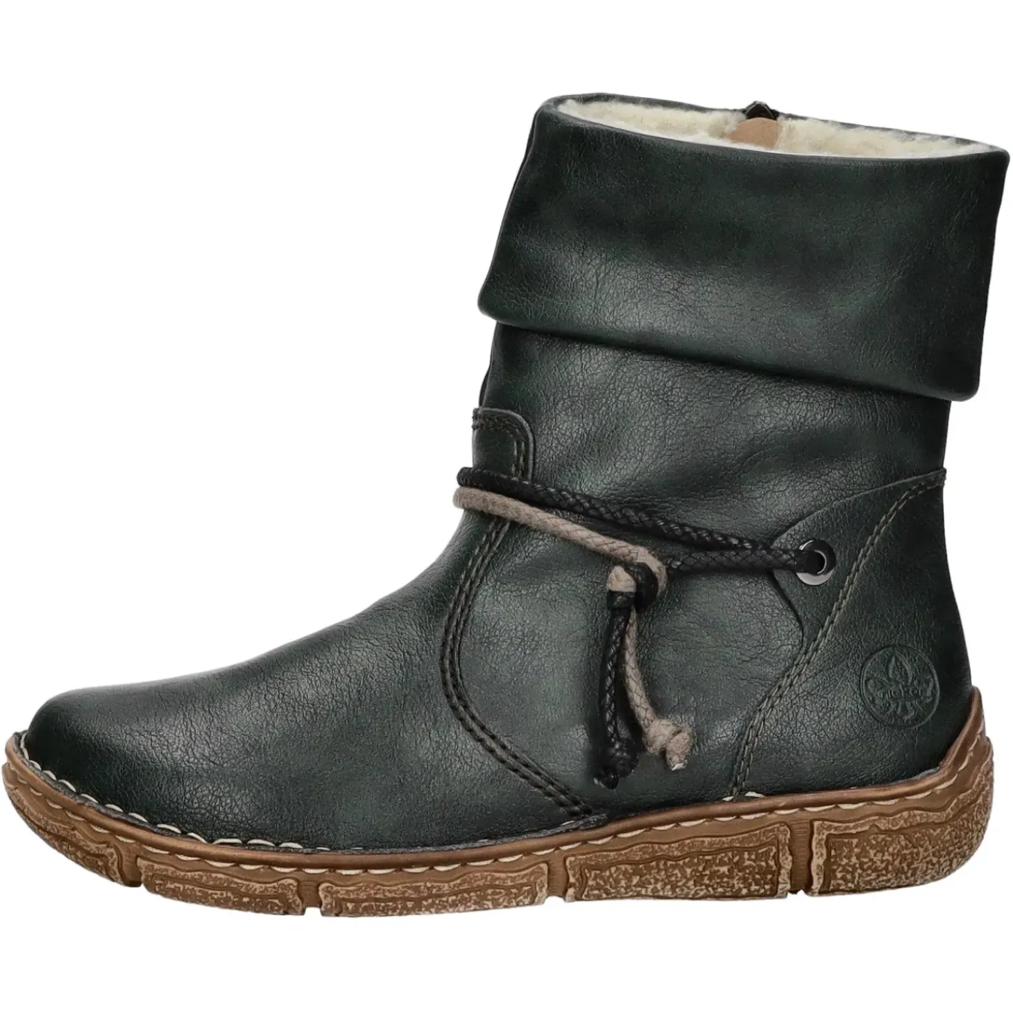 Rieker Schlupf-/Reißverschlußstiefelette Warmfutter bis 35mm Absatz (casual)