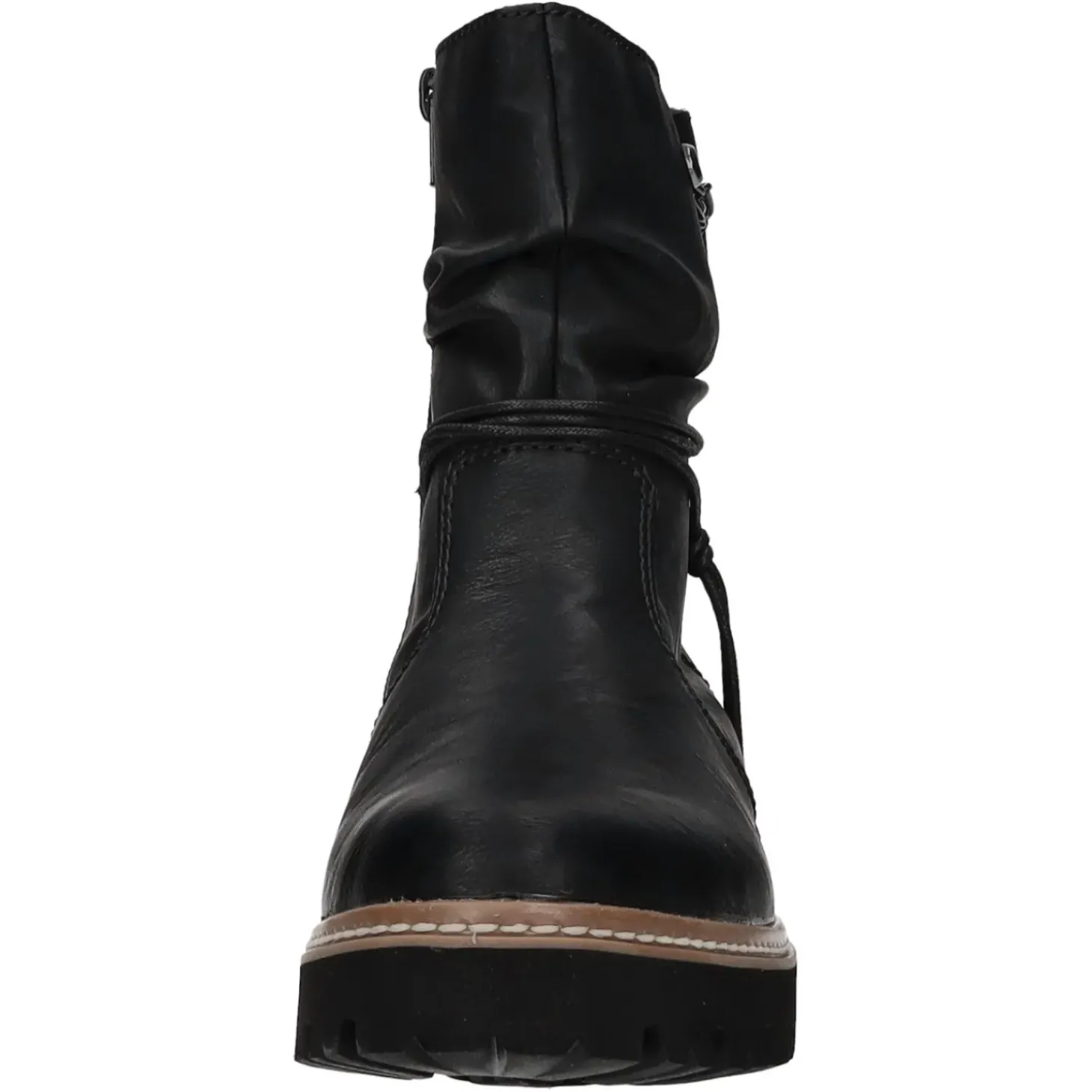 Rieker Schlupf-/Reißverschlußstiefelette Warmfutter bis 35mm Absatz (casual)
