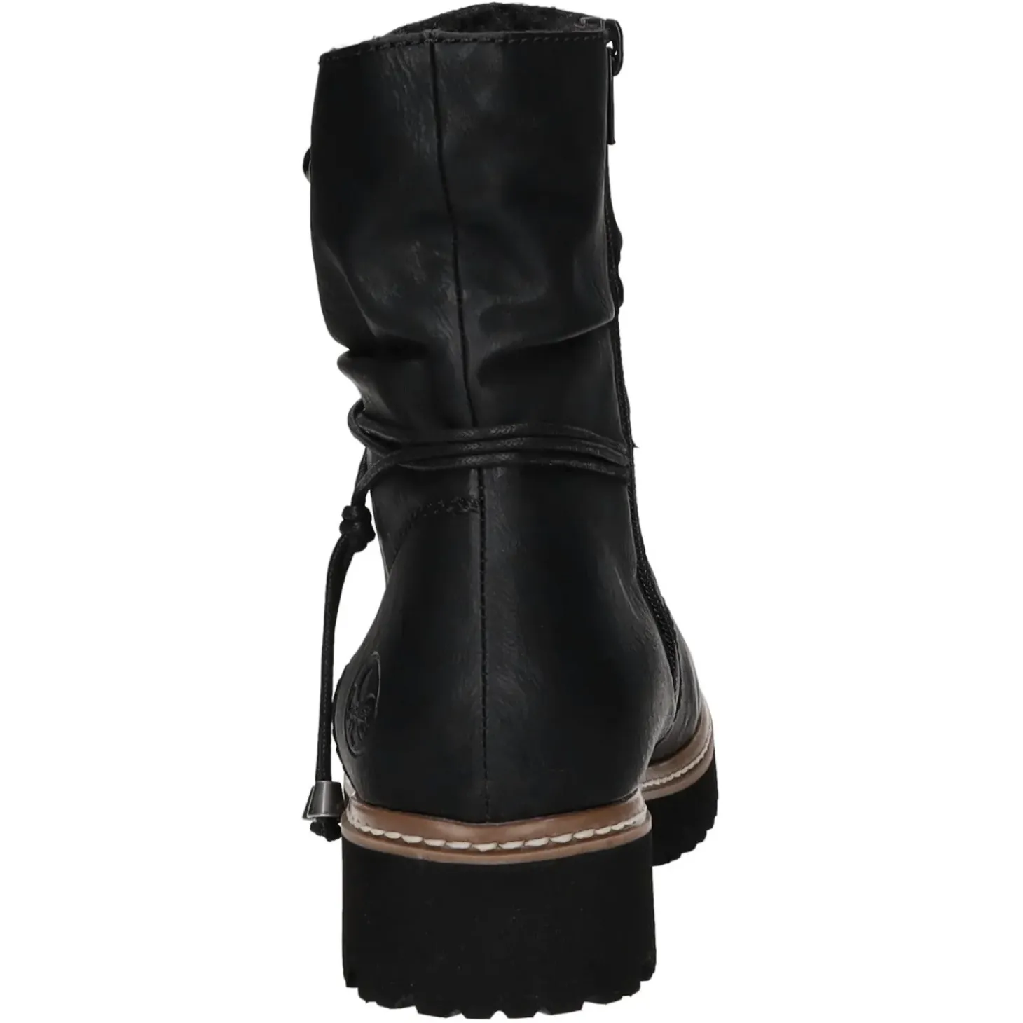 Rieker Schlupf-/Reißverschlußstiefelette Warmfutter bis 35mm Absatz (casual)