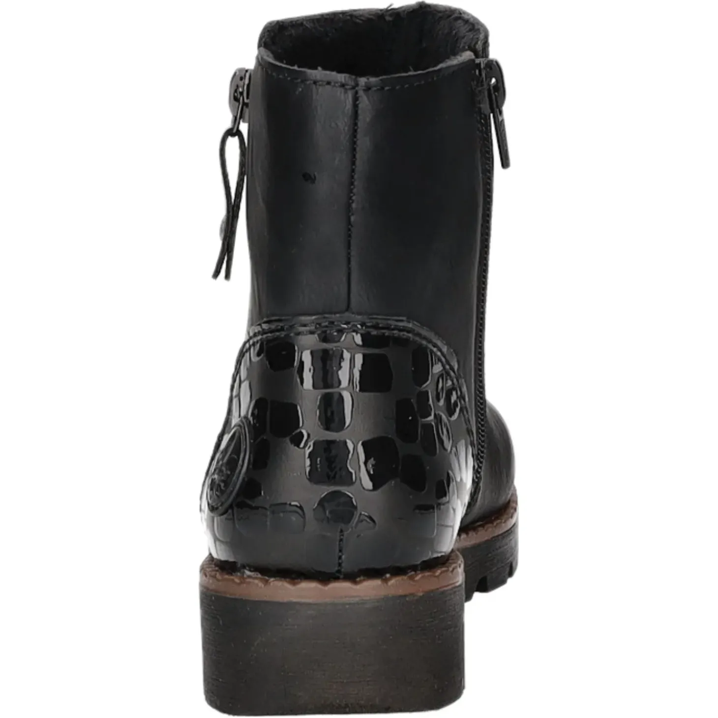 Rieker Schlupf-/Reißverschlußstiefelette Warmfutter bis 35mm Absatz (casual)