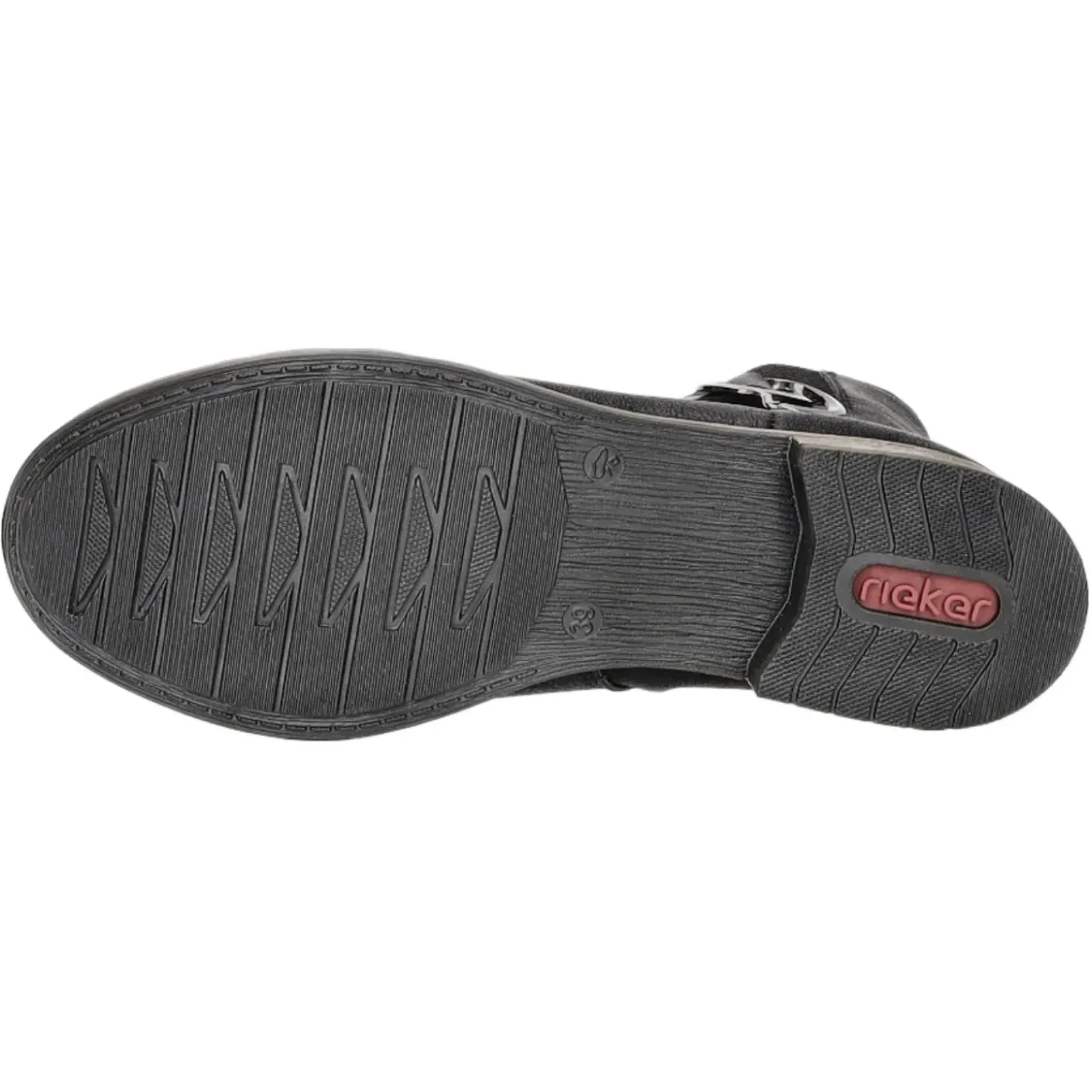 Rieker Schlupf-/Reißverschlußstiefelette Warmfutter bis 35mm Absatz (casual)