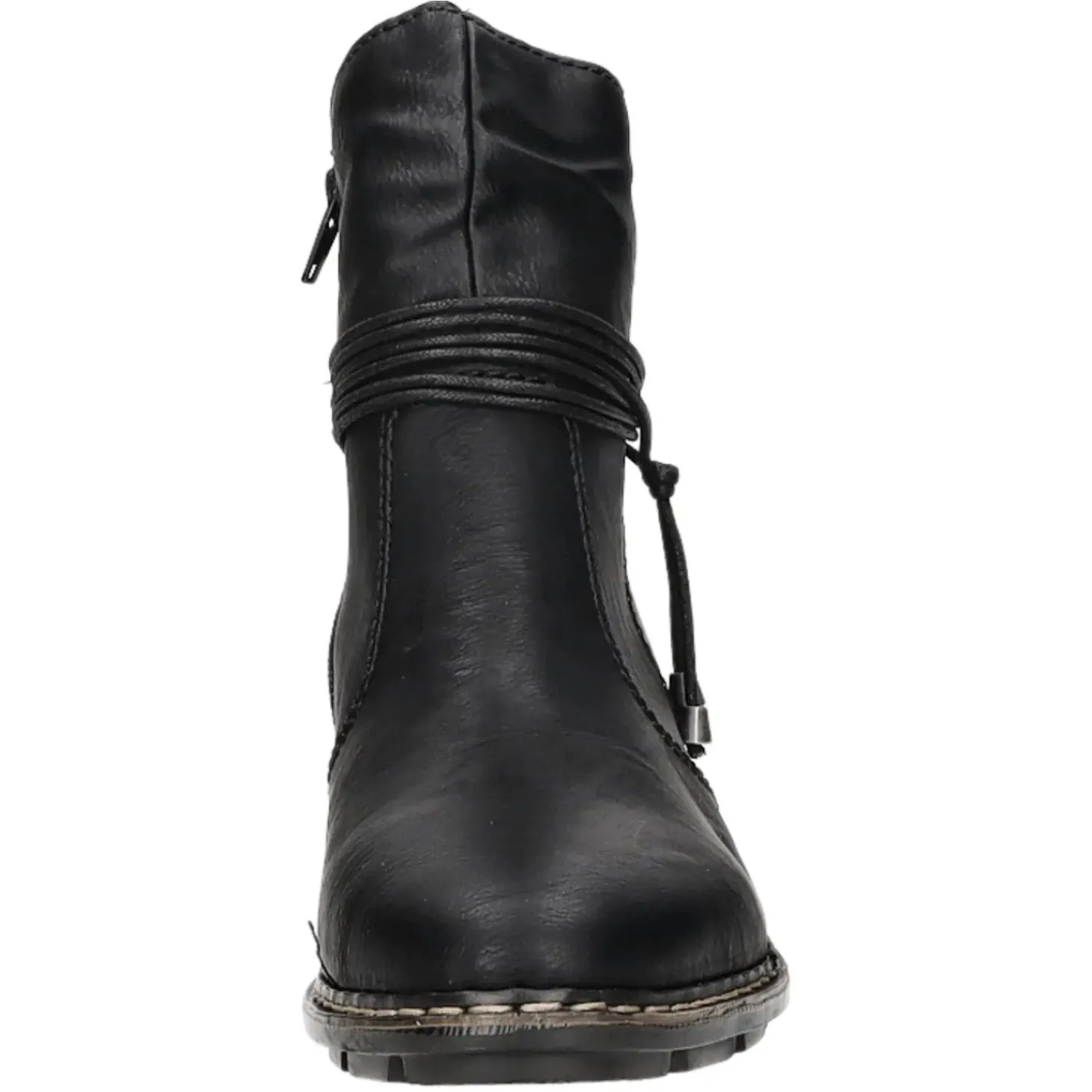 Rieker Schlupf-/Reißverschlußstiefelette Warmfutter bis 35mm Absatz (casual)