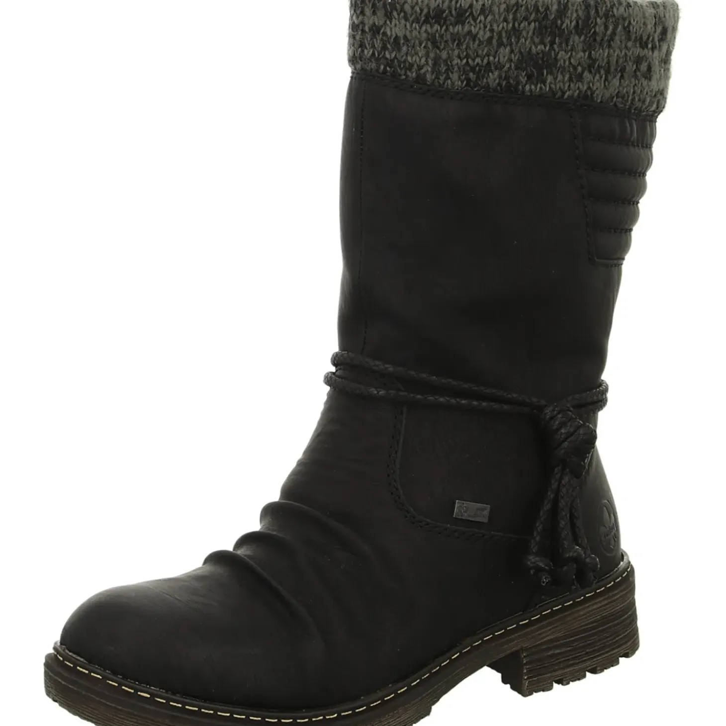 Rieker Schlupf-/Reißverschlußstiefelette Warmfutter bis 35mm Absatz (casual)