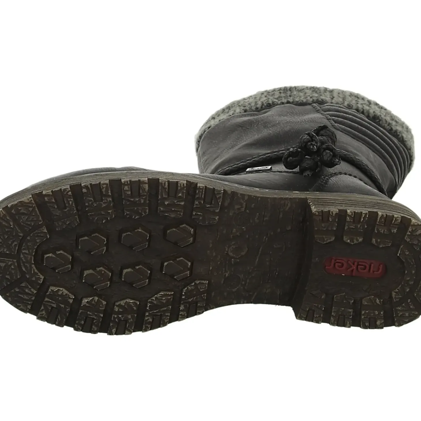 Rieker Schlupf-/Reißverschlußstiefelette Warmfutter bis 35mm Absatz (casual)