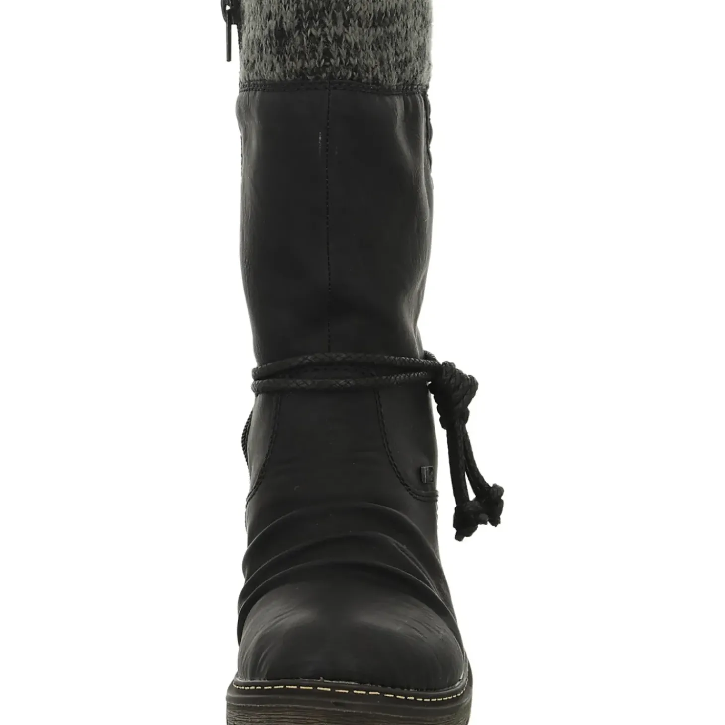 Rieker Schlupf-/Reißverschlußstiefelette Warmfutter bis 35mm Absatz (casual)