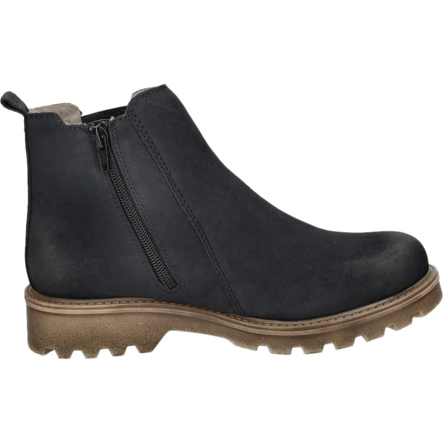 Rieker Schlupf-/Reißverschlußstiefelette Warmfutter bis 35mm Absatz (casual)