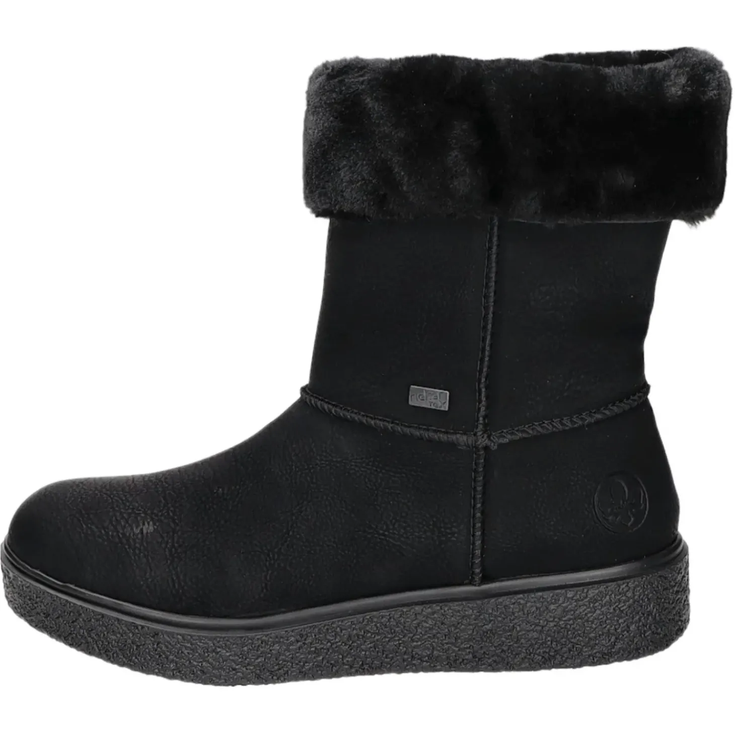 Rieker Schlupf-/Reißverschlußstiefelette Warmfutter bis 35mm Absatz (casual)