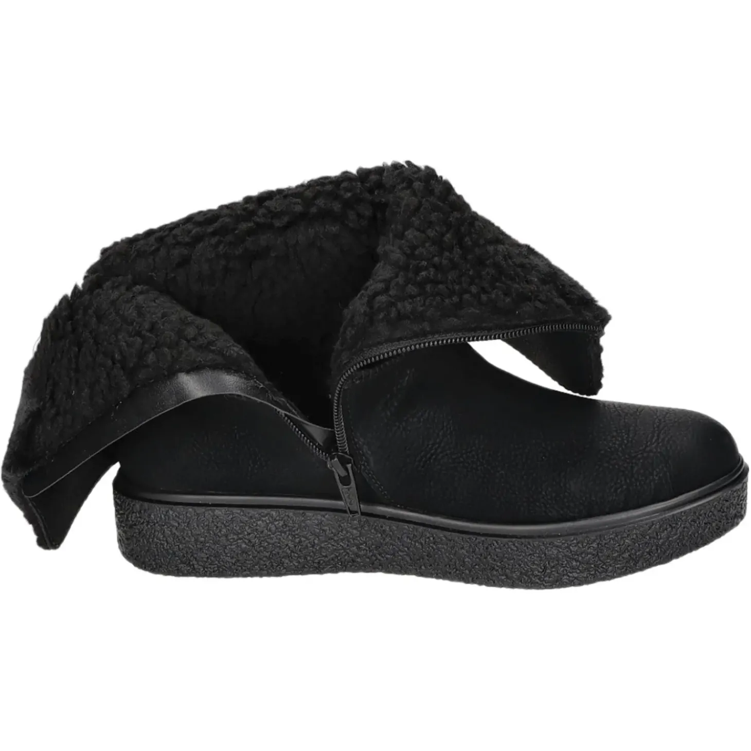 Rieker Schlupf-/Reißverschlußstiefelette Warmfutter bis 35mm Absatz (casual)