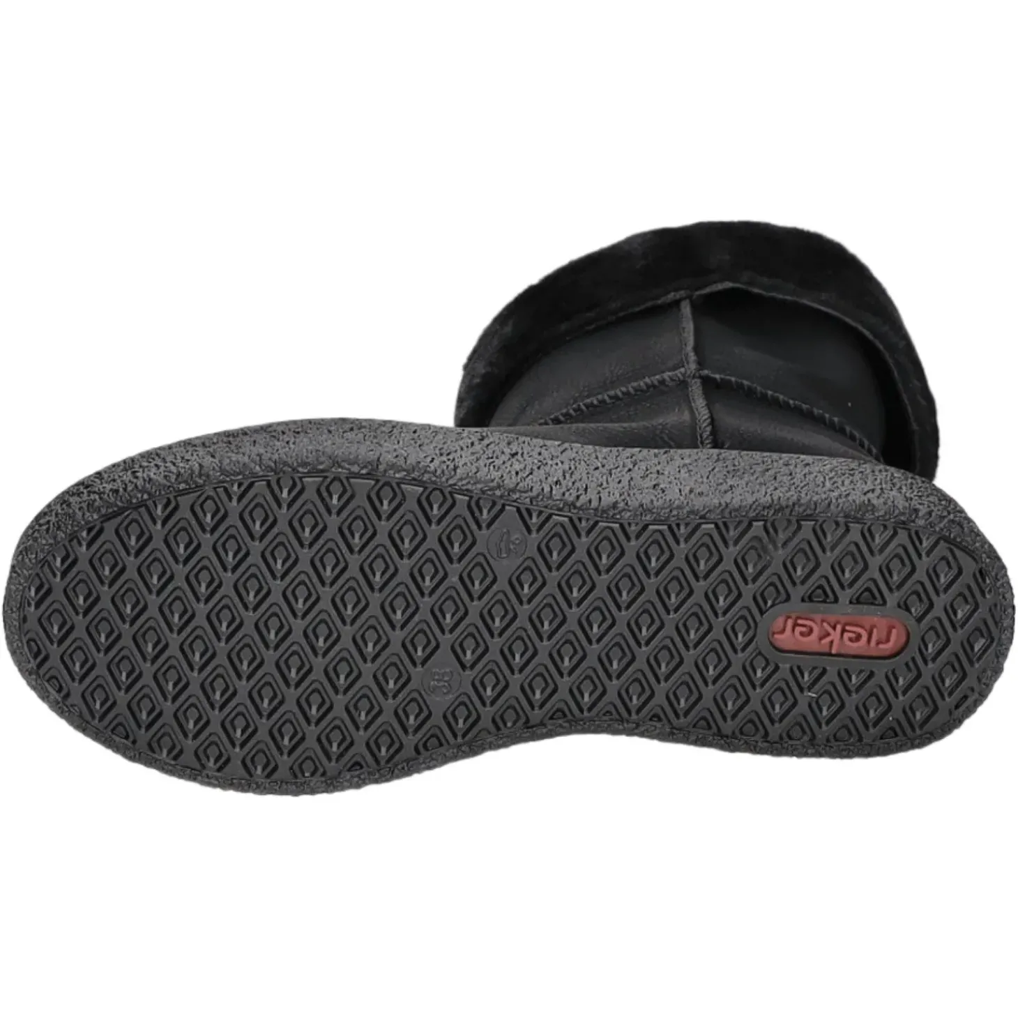 Rieker Schlupf-/Reißverschlußstiefelette Warmfutter bis 35mm Absatz (casual)