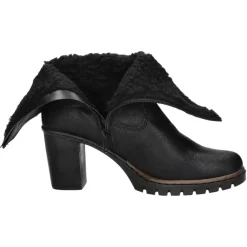 Rieker Schlupf-/Reißverschlußstiefelette Warmfutter ab 35mm Absatz