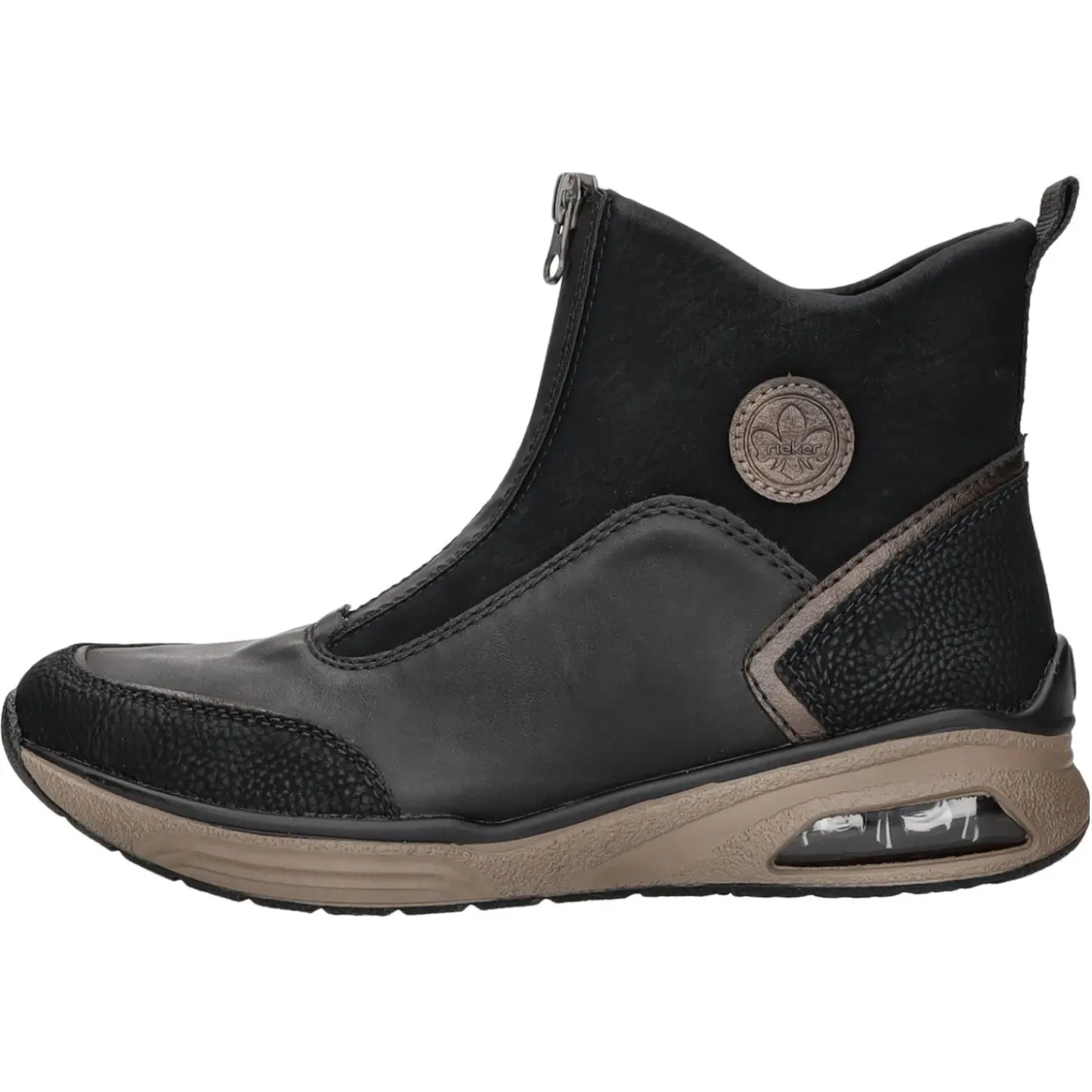 Rieker Schlupf-/Reißverschlußstiefelette Kaltfutter bis 35mm Absatz (casual)