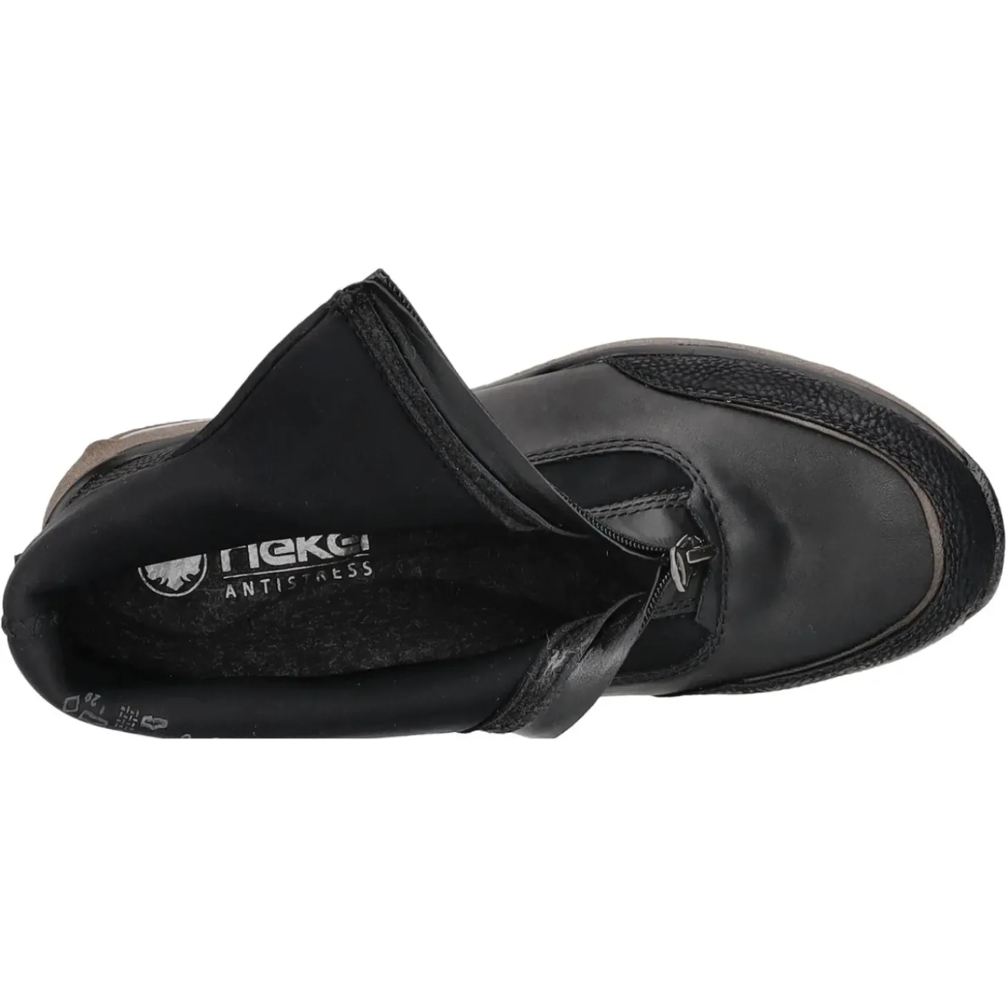 Rieker Schlupf-/Reißverschlußstiefelette Kaltfutter bis 35mm Absatz (casual)
