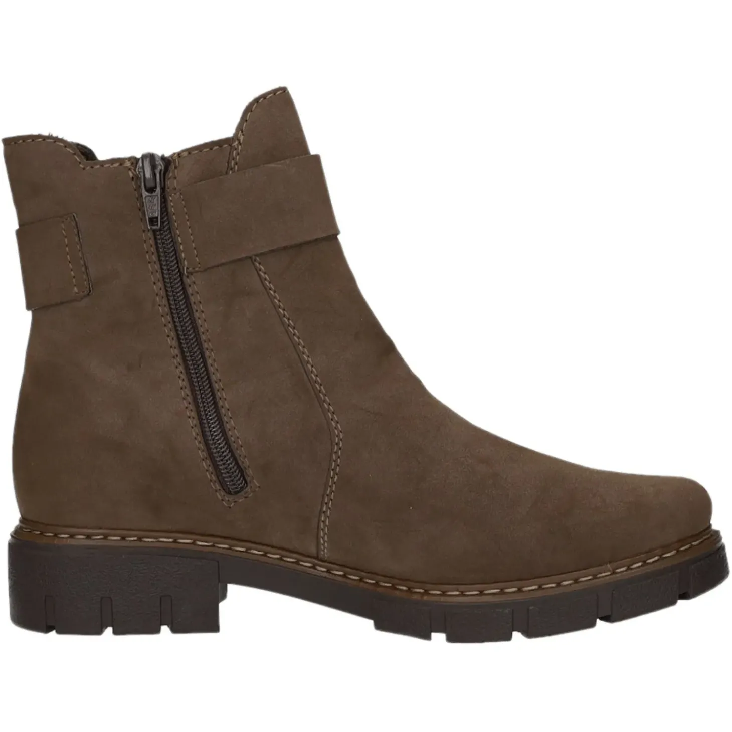 Rieker Schlupf-/Reißverschlußstiefelette Kaltfutter bis 35mm Absatz (casual)