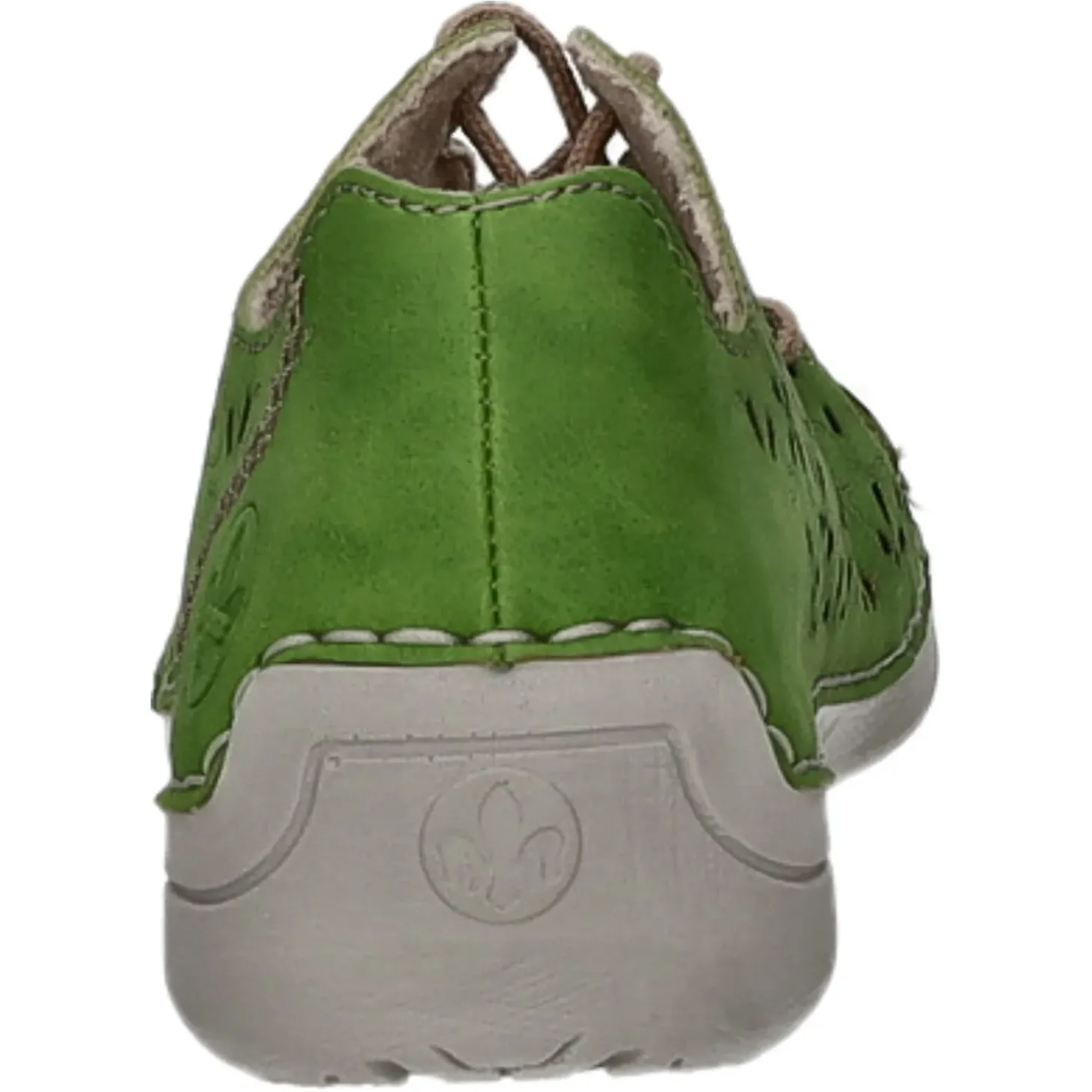 Rieker Schnürhalbschuh luftdurchlässig (durchbrochenes/geflochtenes Obermaterial)