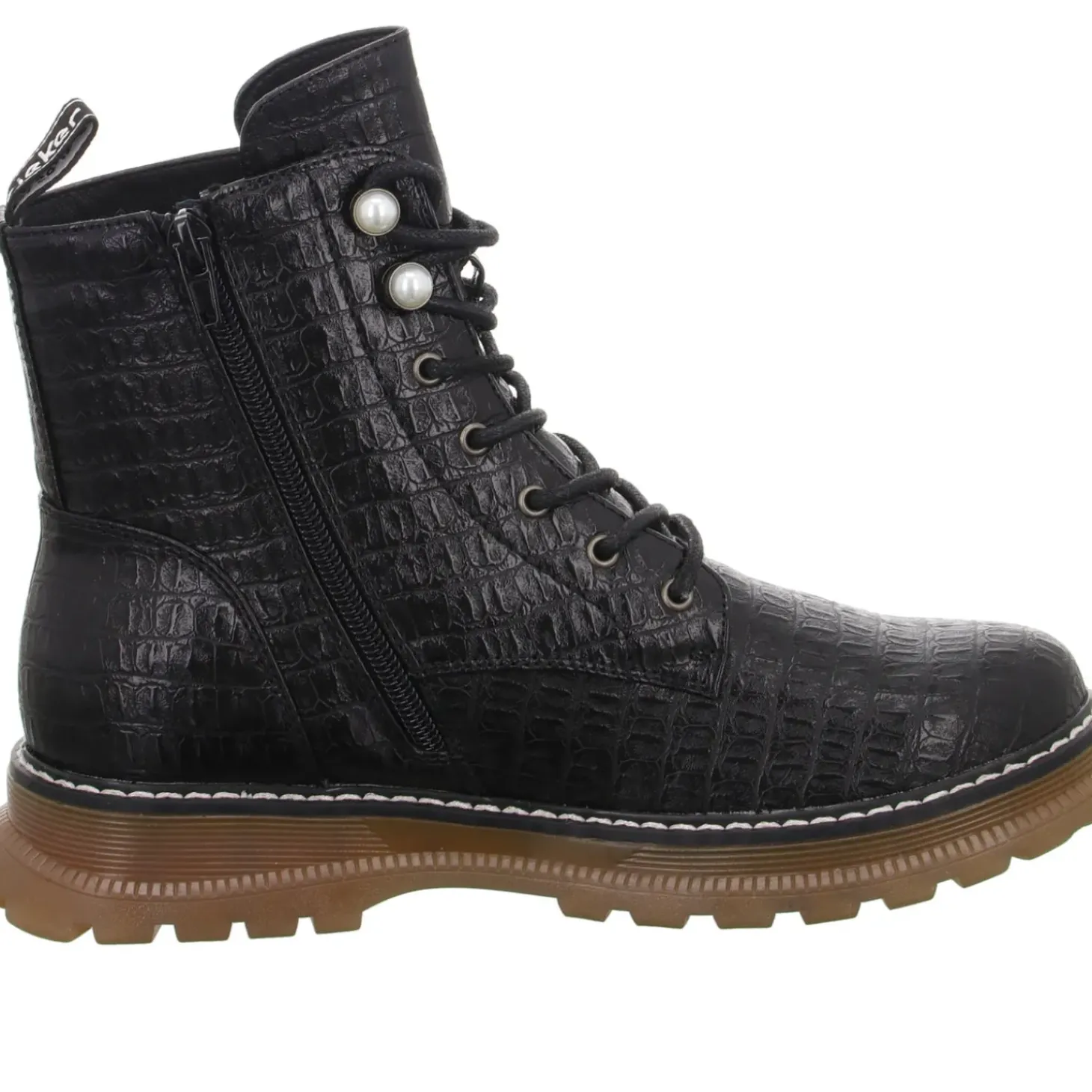 Rieker Schnürstiefelette Warmfutter bis 35mm Absatz (casual)