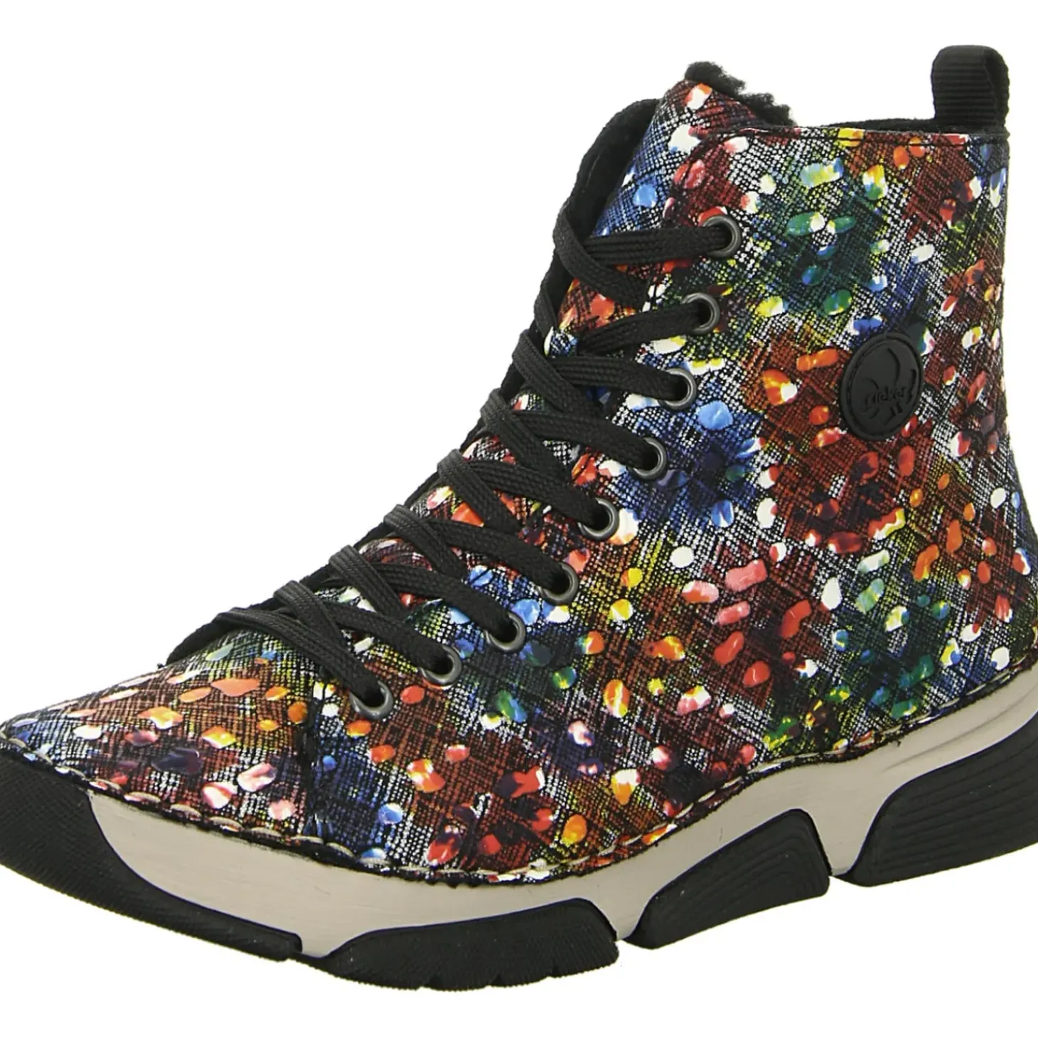 Rieker Schnürstiefelette Warmfutter bis 35mm Absatz (casual)