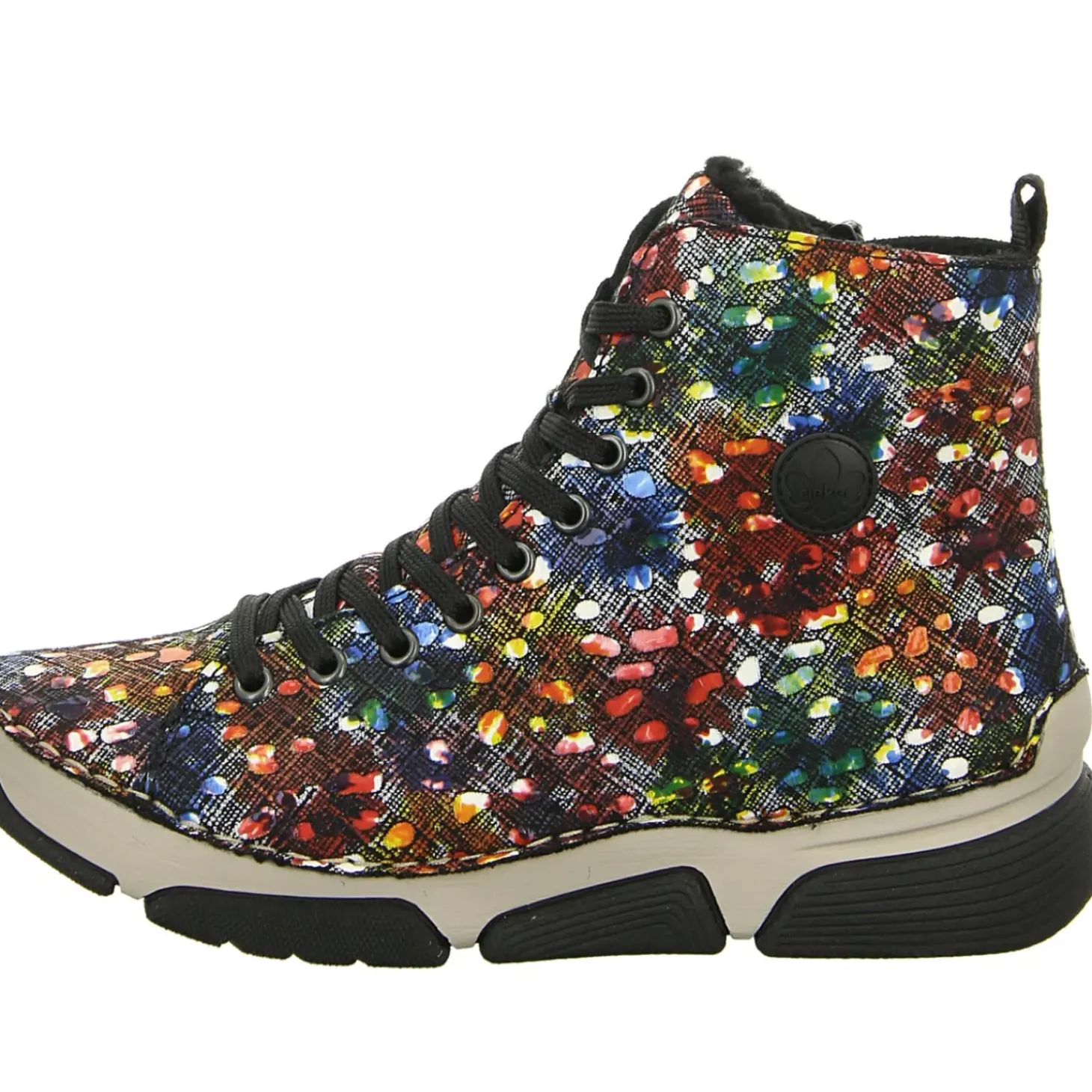 Rieker Schnürstiefelette Warmfutter bis 35mm Absatz (casual)