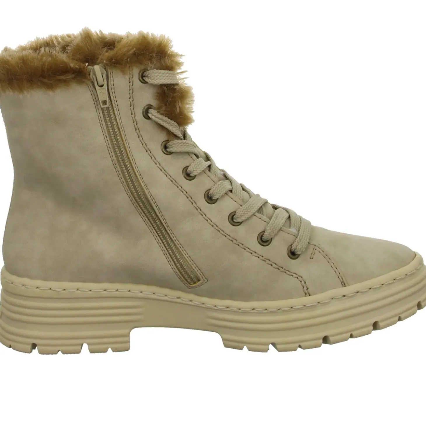 Rieker Schnürstiefelette Warmfutter bis 35mm Absatz (casual)