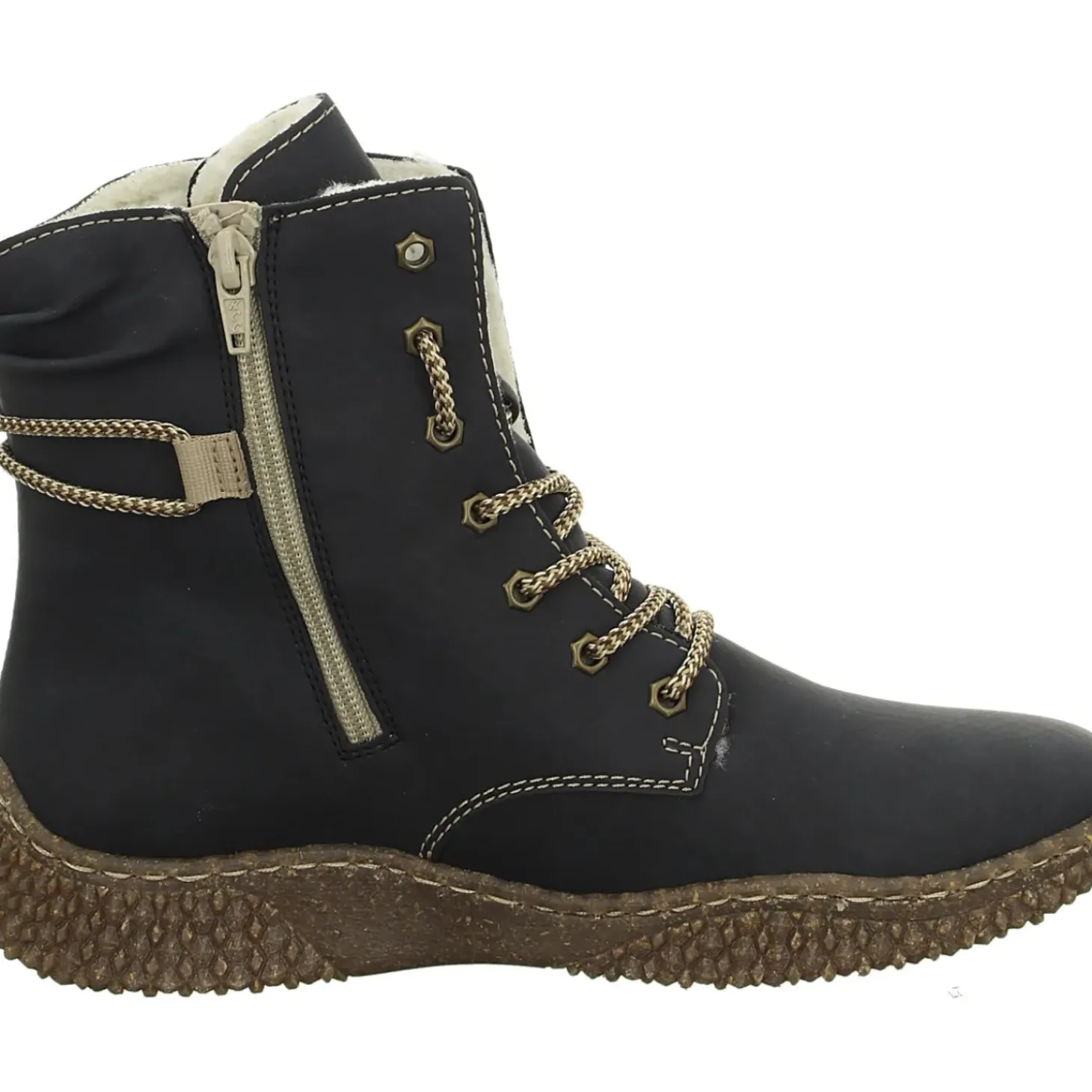 Rieker Schnürstiefelette Warmfutter bis 35mm Absatz (casual)