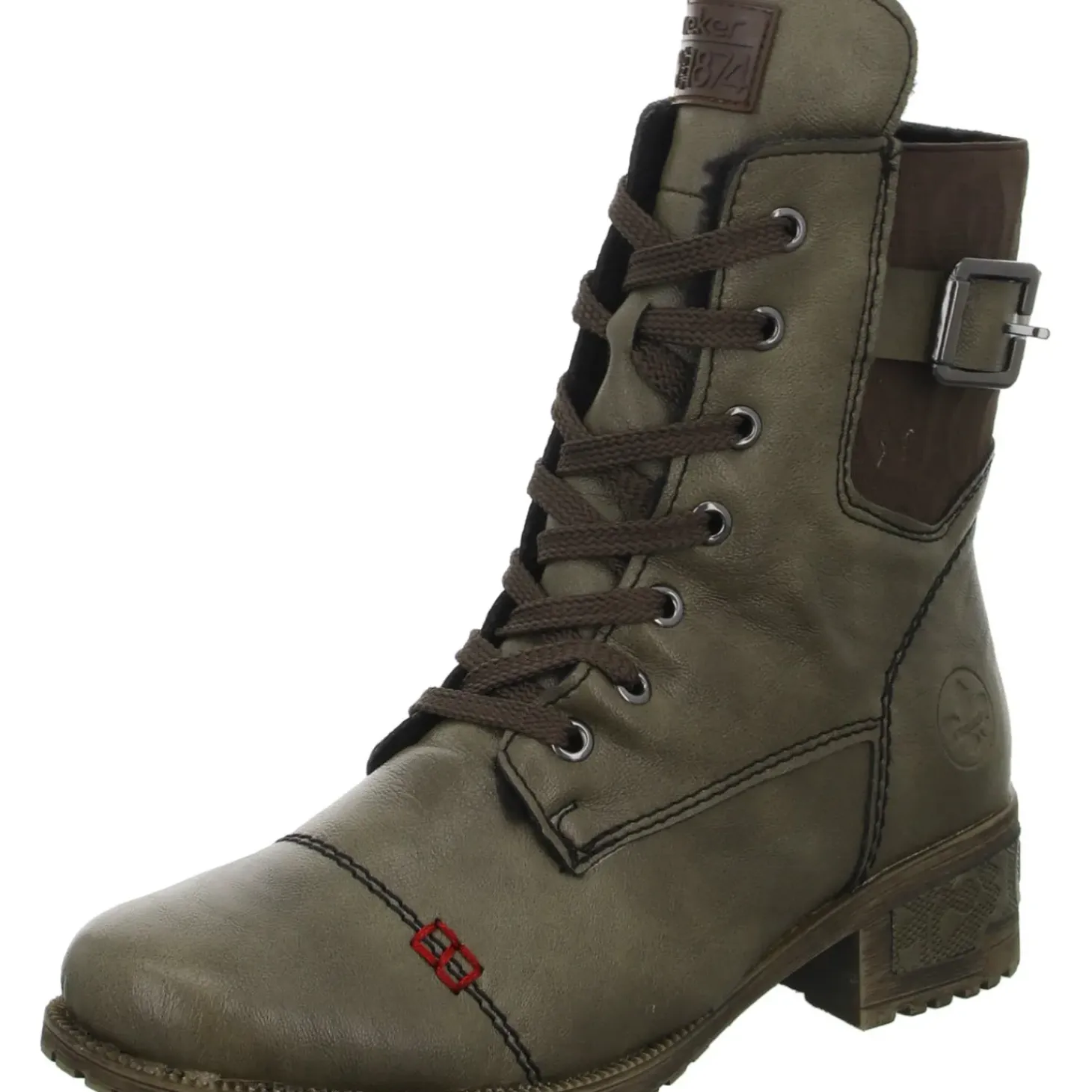 Rieker Schnürstiefelette Warmfutter bis 35mm Absatz (casual)