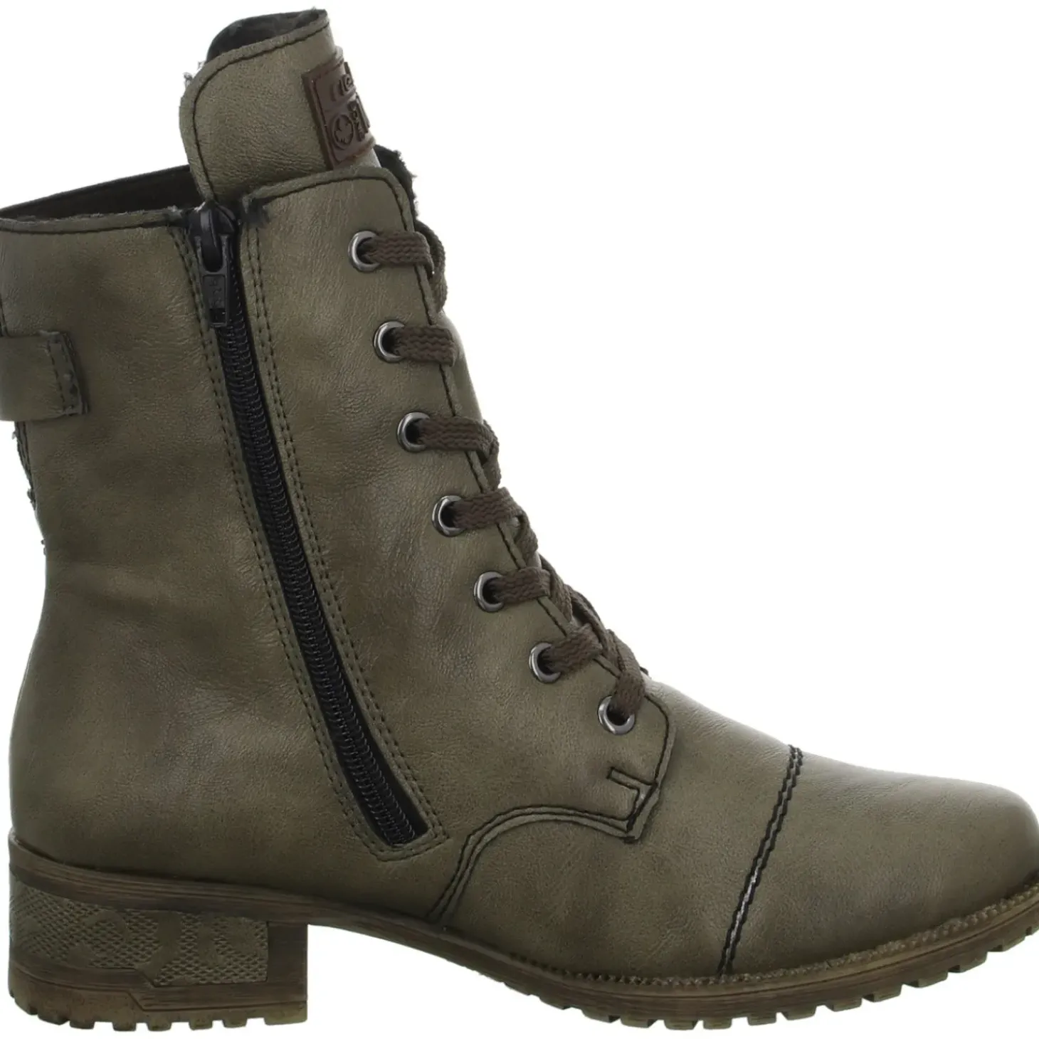 Rieker Schnürstiefelette Warmfutter bis 35mm Absatz (casual)