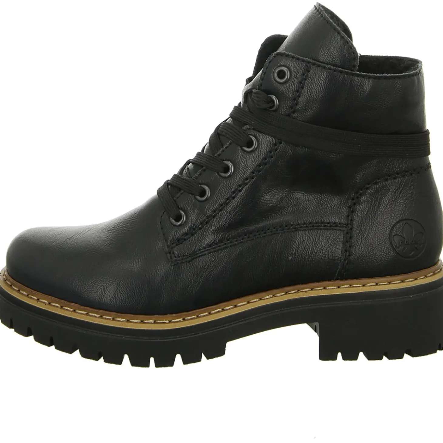 Rieker Schnürstiefelette Warmfutter bis 35mm Absatz (casual)