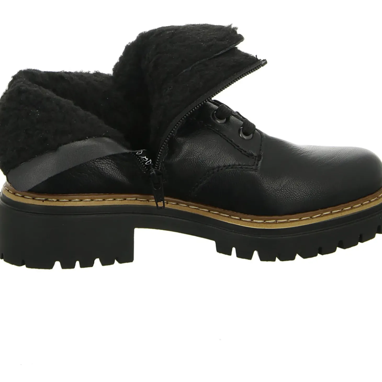 Rieker Schnürstiefelette Warmfutter bis 35mm Absatz (casual)