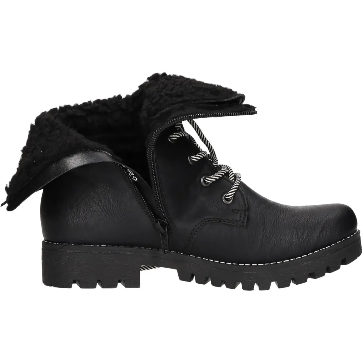 Rieker Schnürstiefelette Warmfutter bis 35mm Absatz (casual)