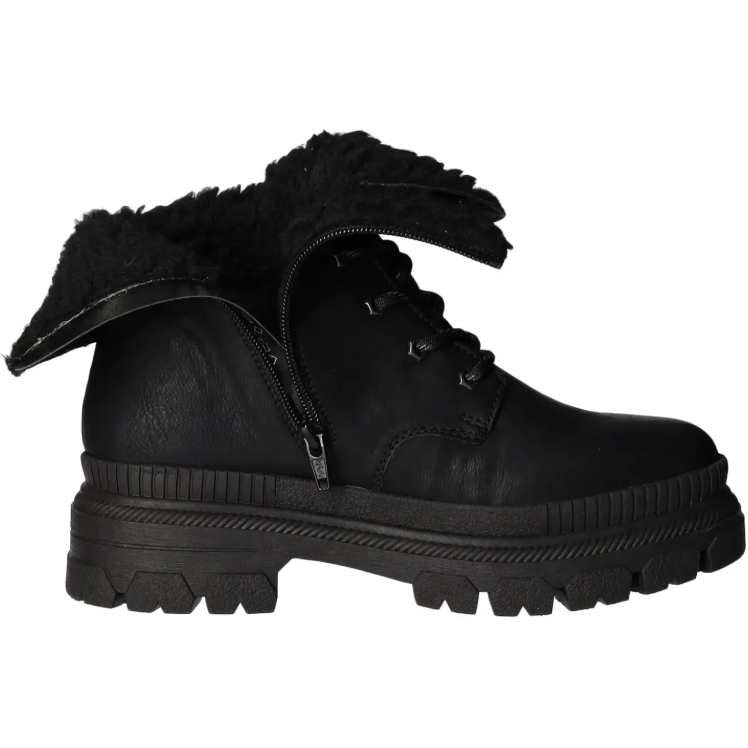 Rieker Schnürstiefelette Warmfutter bis 35mm Absatz (casual)