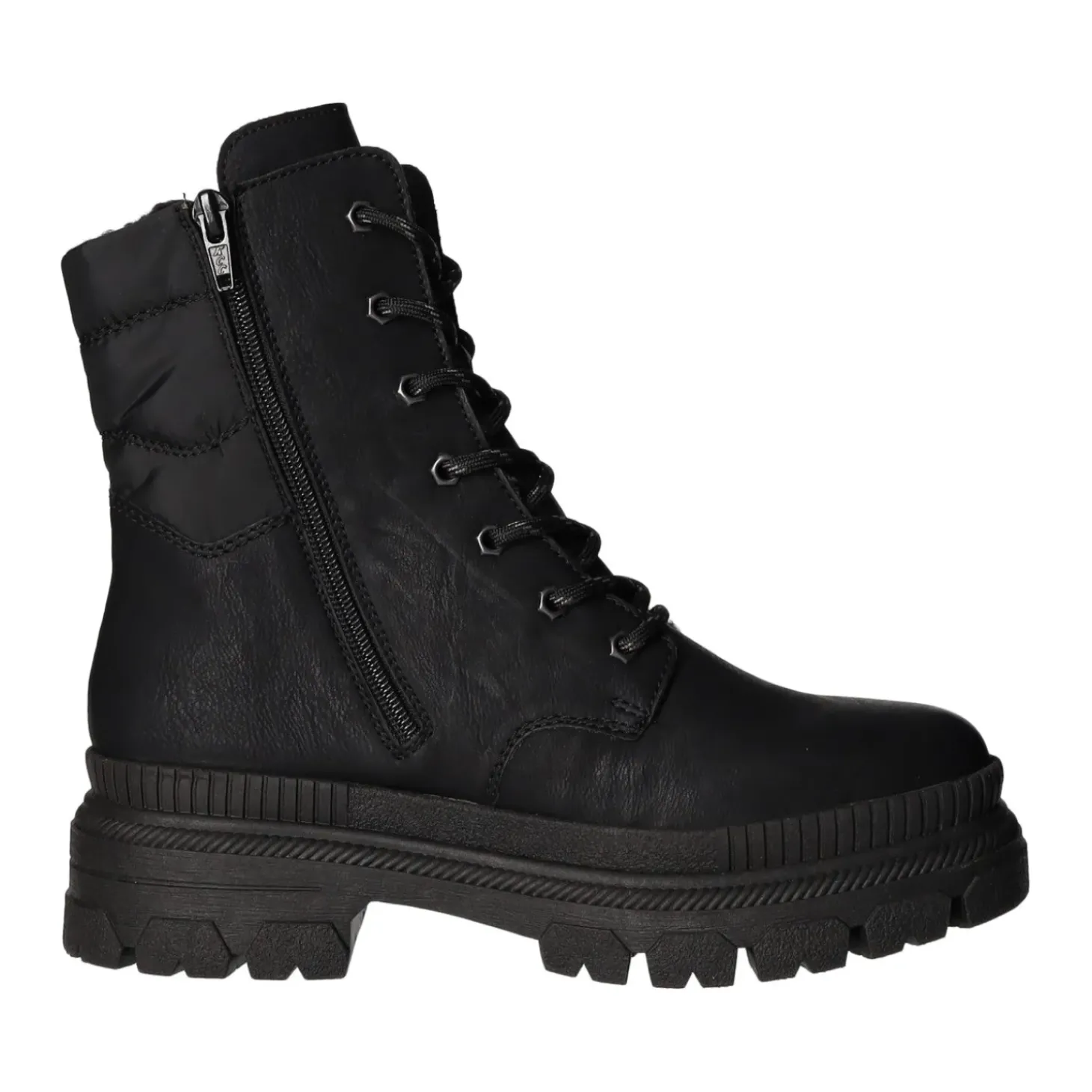Rieker Schnürstiefelette Warmfutter bis 35mm Absatz (casual)