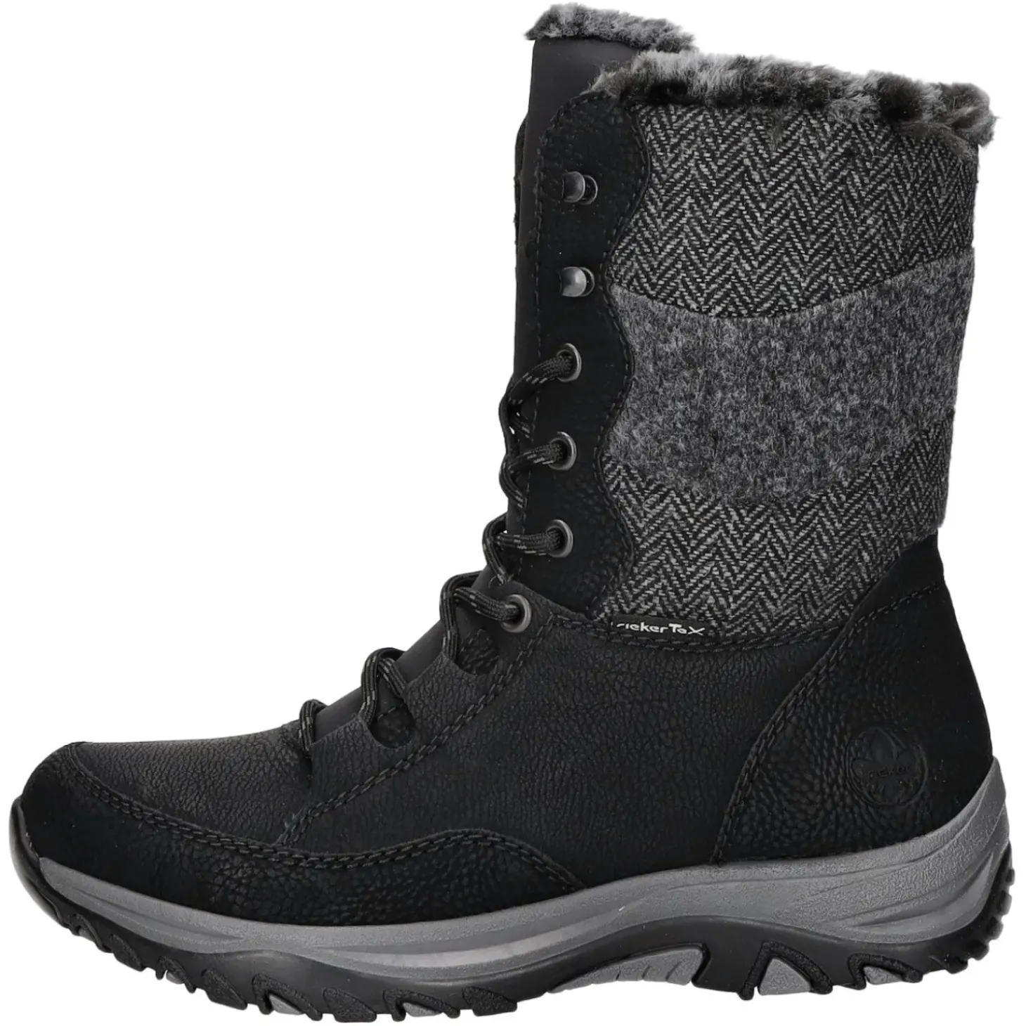 Rieker Schnürstiefelette Warmfutter bis 35mm Absatz (casual)