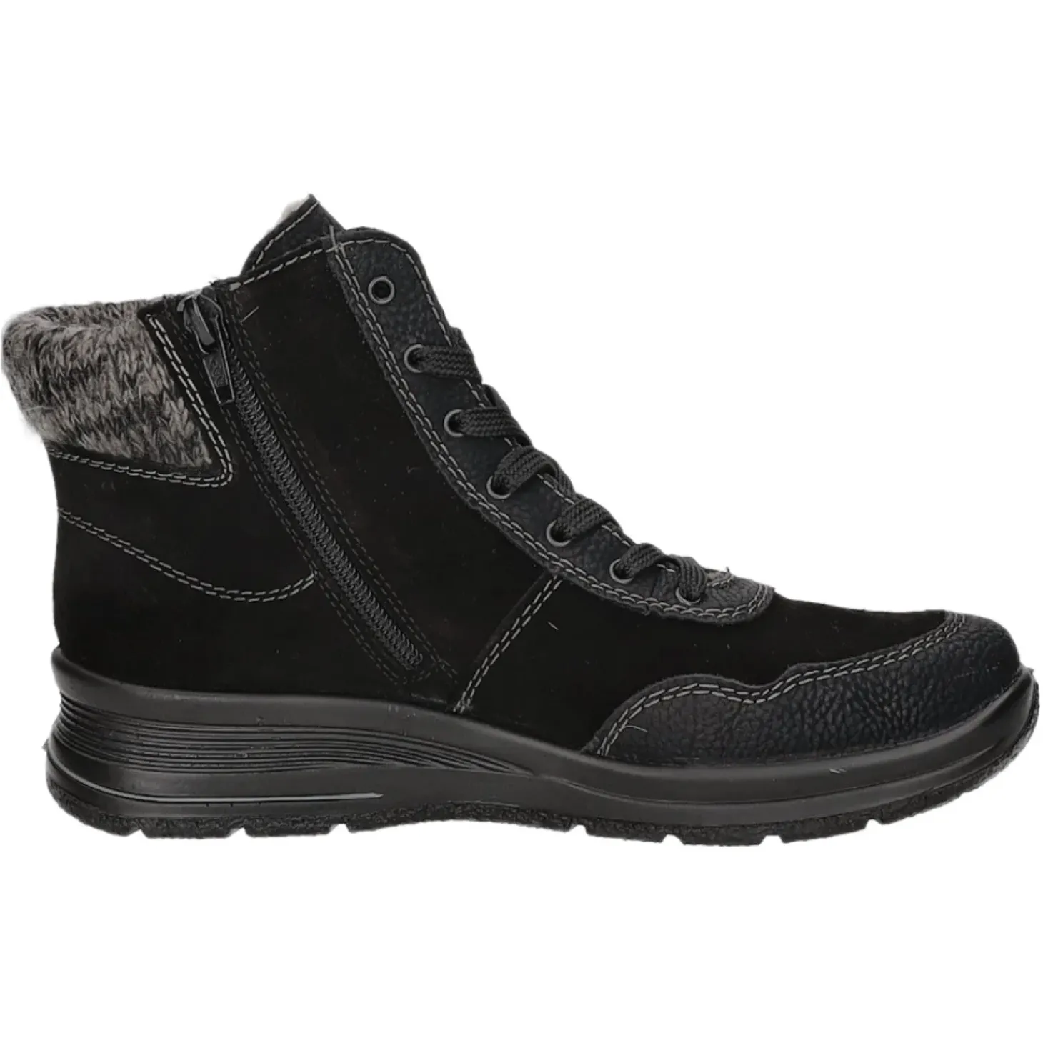 Rieker Schnürstiefelette Warmfutter bis 35mm Absatz (casual)