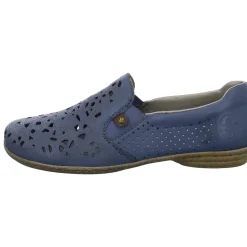 Rieker Slipper/Kletthalbschuh luftdurchlässig (durchbrochenes/geflochtenes Obermaterial)