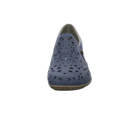 Rieker Slipper/Kletthalbschuh luftdurchlässig (durchbrochenes/geflochtenes Obermaterial)