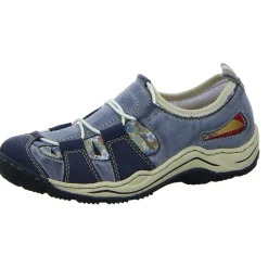 Rieker Slipper/Kletthalbschuh luftdurchlässig (durchbrochenes/geflochtenes Obermaterial)
