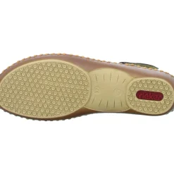 Rieker Slipper/Kletthalbschuh luftdurchlässig (durchbrochenes/geflochtenes Obermaterial)