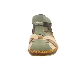 Rieker Slipper/Kletthalbschuh luftdurchlässig (durchbrochenes/geflochtenes Obermaterial)