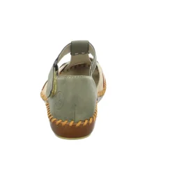 Rieker Slipper/Kletthalbschuh luftdurchlässig (durchbrochenes/geflochtenes Obermaterial)